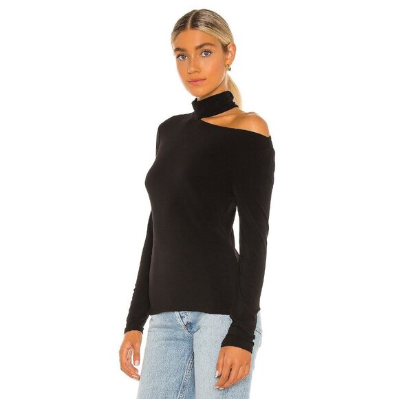 NWT 1.STATE One Shoulder Knit Top Size M - Picture 2 of 15